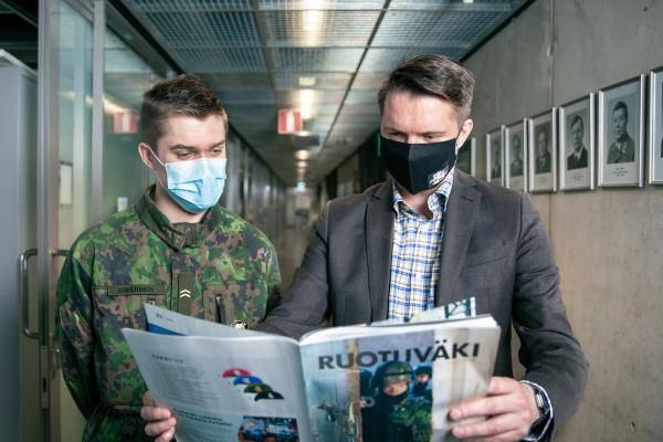 Mikko Ilkko ja Patrik Haverinen