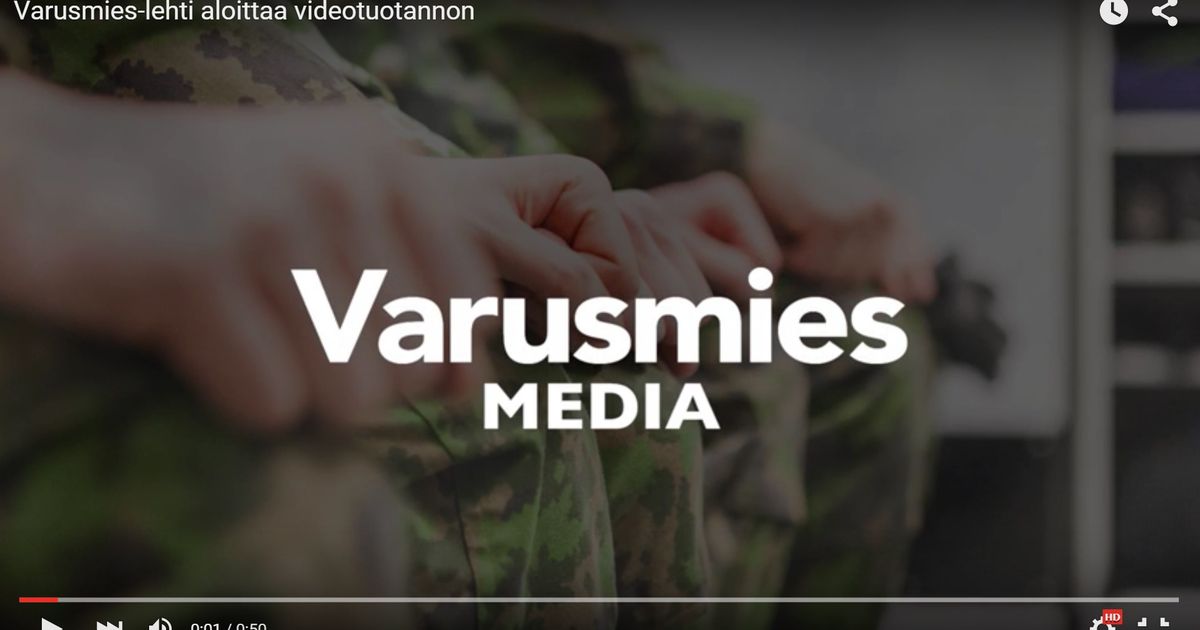 Varusmies-lehti videotuotanto1