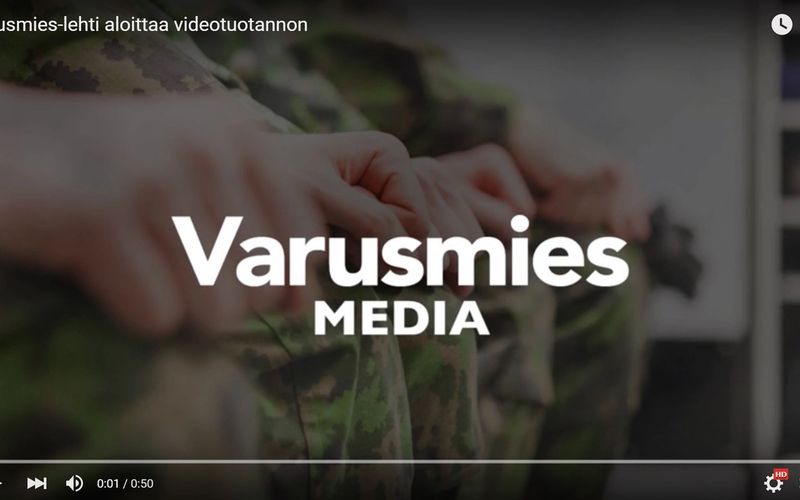 Varusmies-lehti videotuotanto1