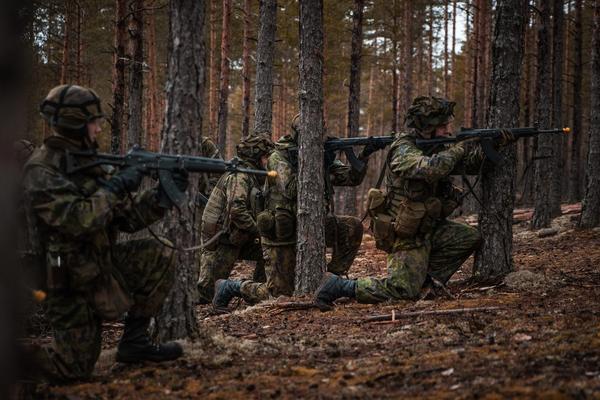 1. pioneerikomppanian hyökkäys- ja puolustusharjoitus