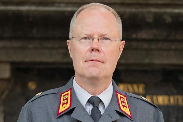 Vesa Virtanen_tentissä_Puolustusvoimat