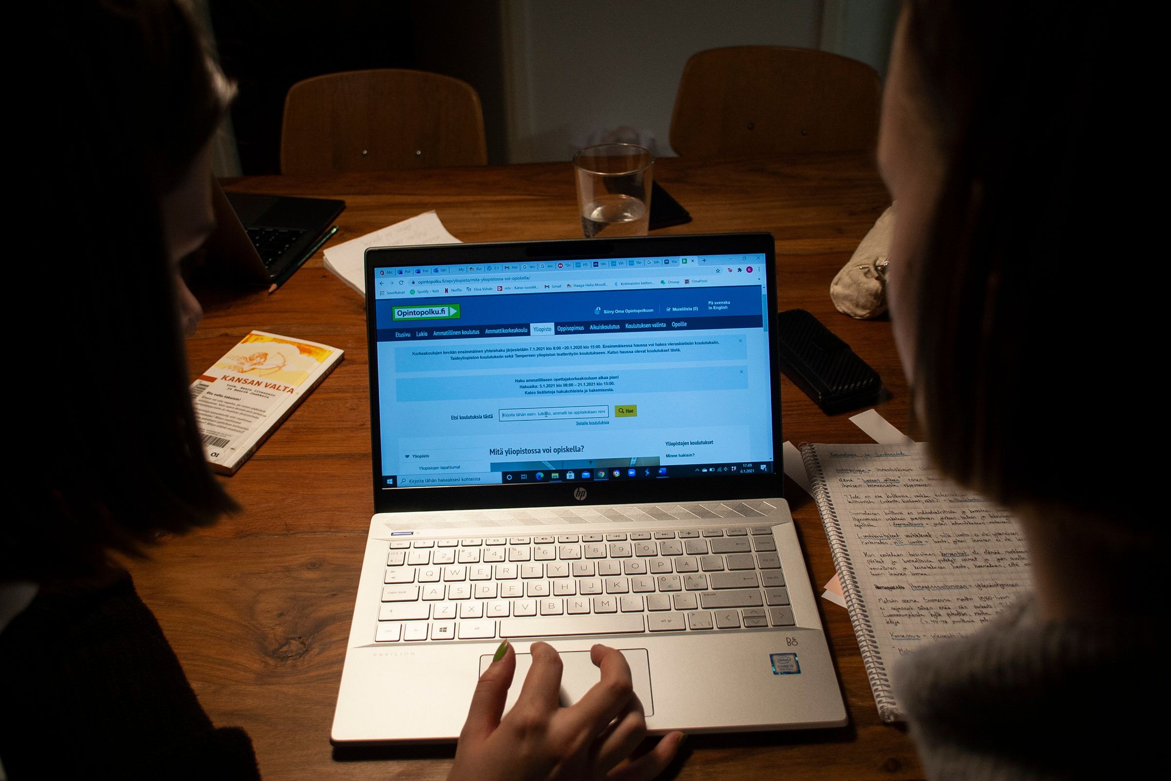 Kuva 1 yhteishaku 2021