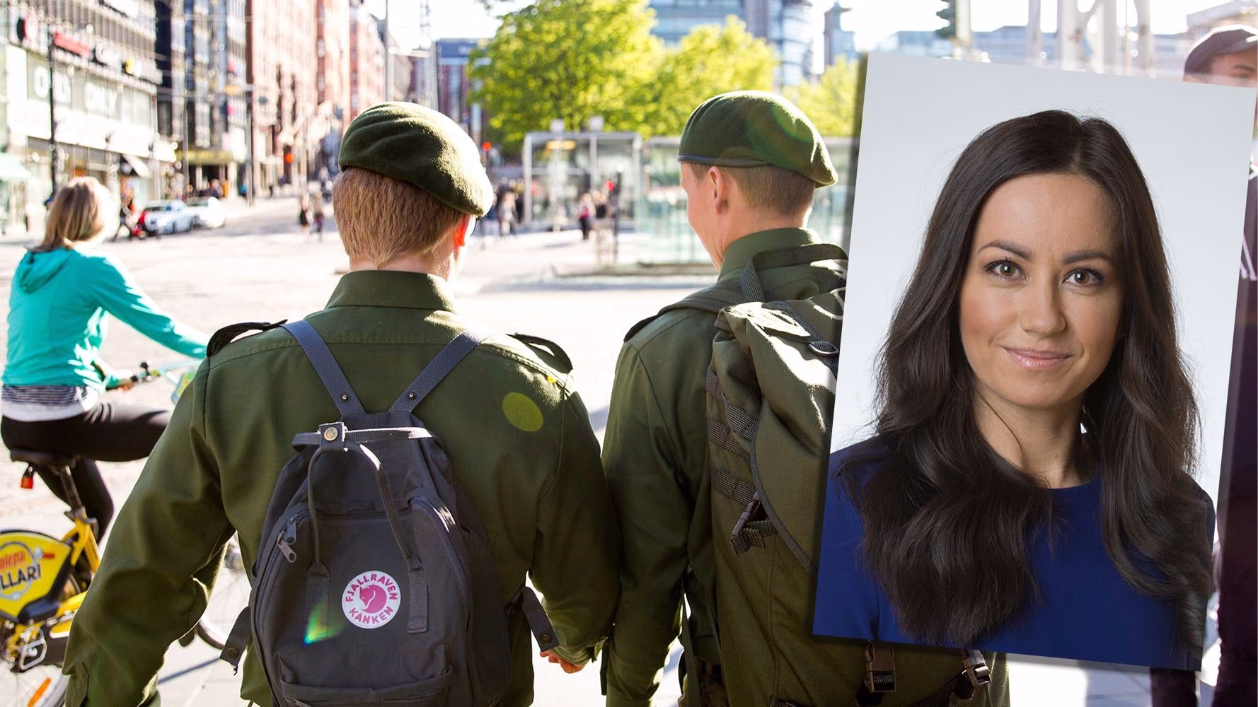 Jaana Pelkonen: Yleisestä asevelvollisuudesta pidettävä kiinni